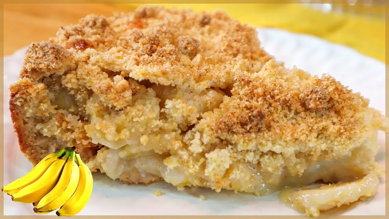 Cuca de Banana: Receita Simples e Fácil