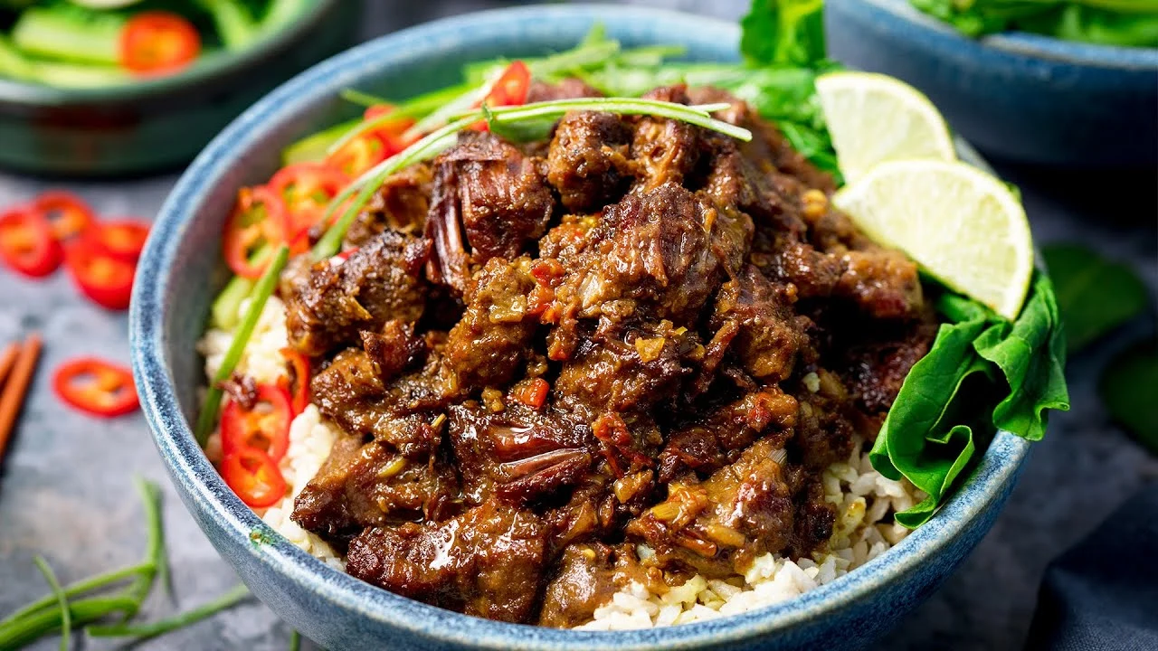 Rendang de Carne: Receita Tradicional Passo a Passo