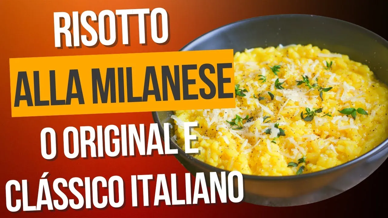 Risotto alla Milanese: Receita Tradicional Passo a Passo
