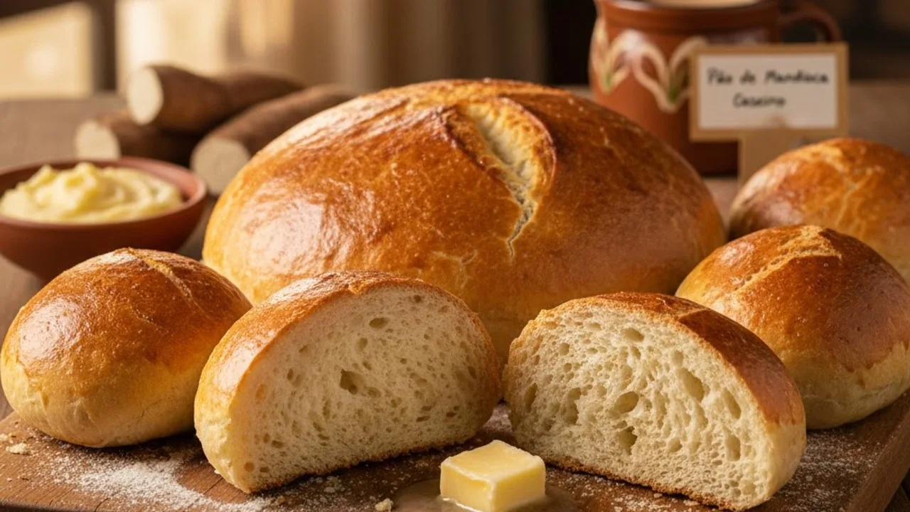 Pão de mandioca caseiro: receita econômica e macia para 2026