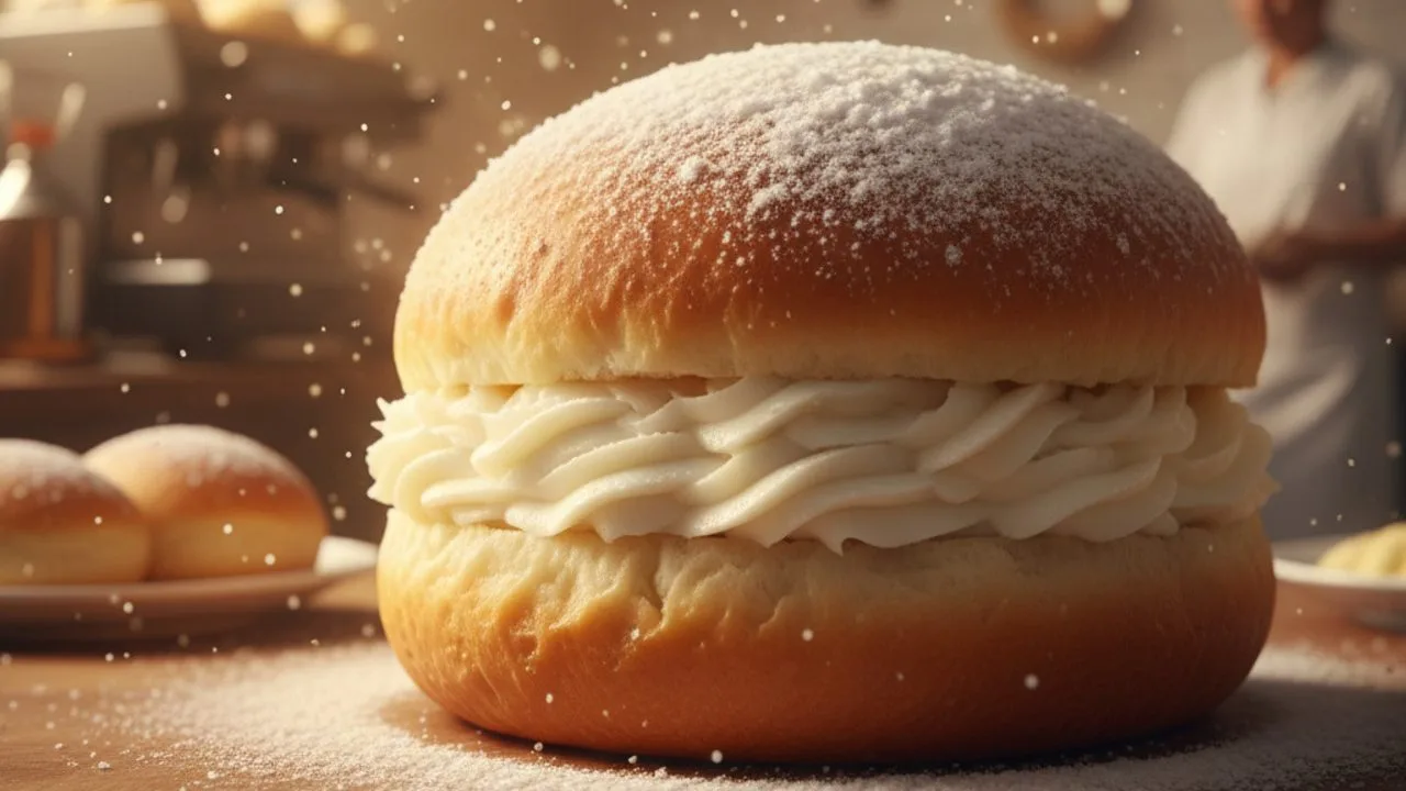 Sonho de Padaria Perfeito: Receita Fácil para Massa Leve e Recheio Cremoso