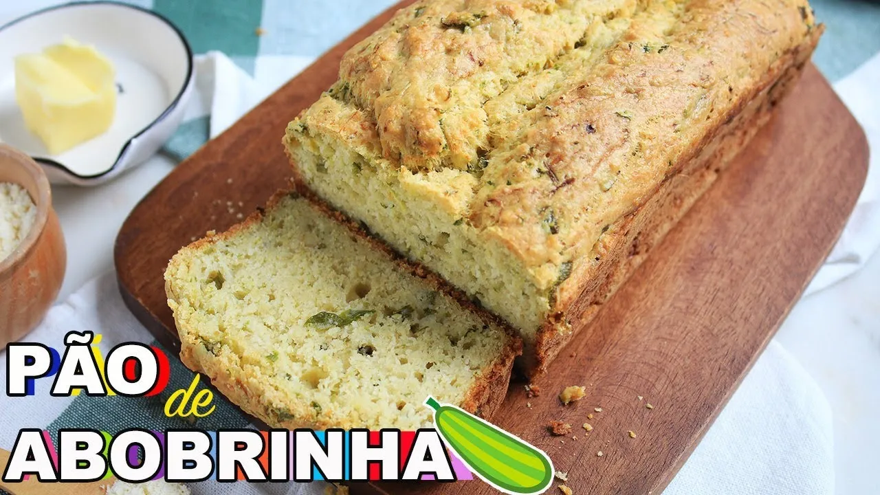 Pão de Abobrinha: Receita Fácil Passo a Passo