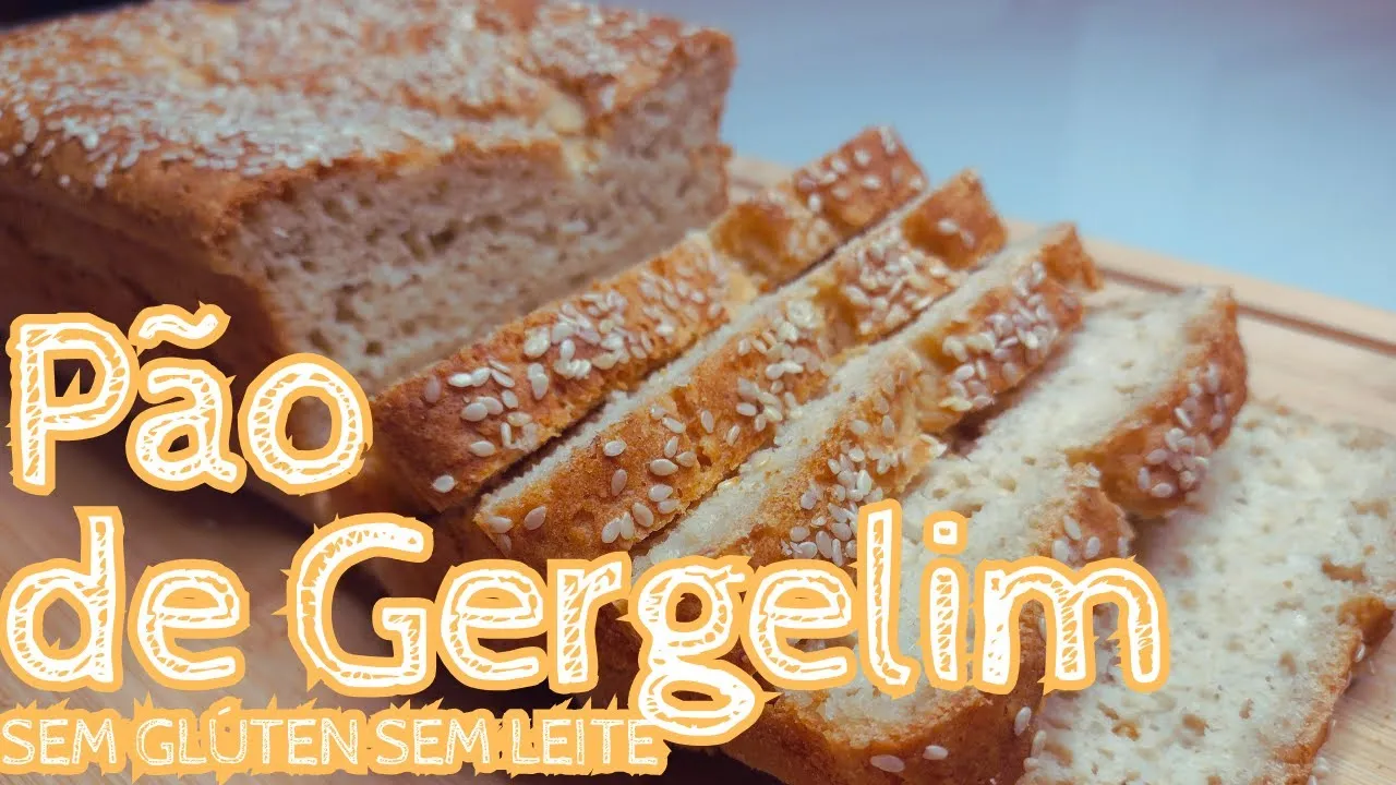 Pão Vegano com Gergelim: Receita Simples e Fácil