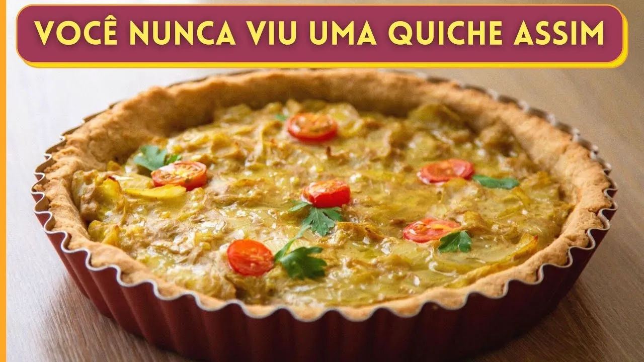 Quiche Vegana: Receita Fácil Passo a Passo
