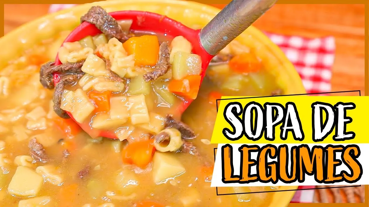Sopa de Legumes com Carne: Receita Fácil Passo a Passo