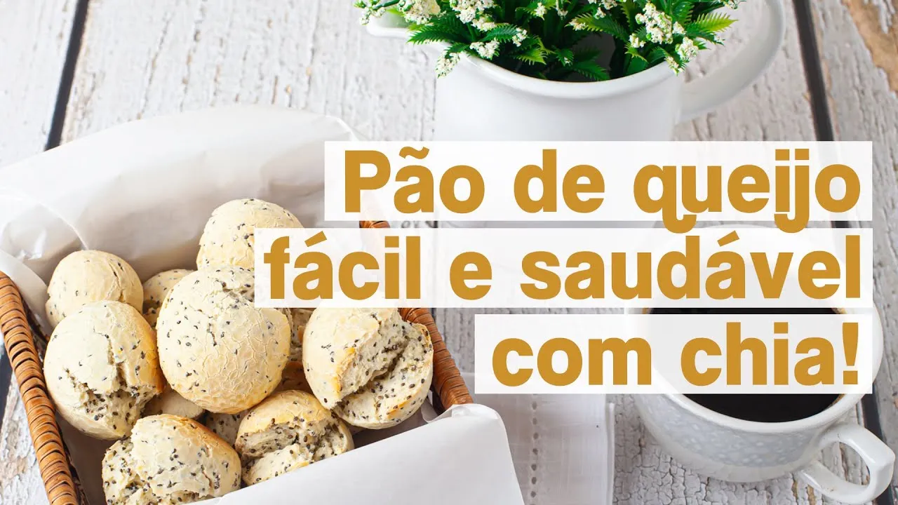 Pão de Queijo com Chia: Receita Completa em 7 Etapas