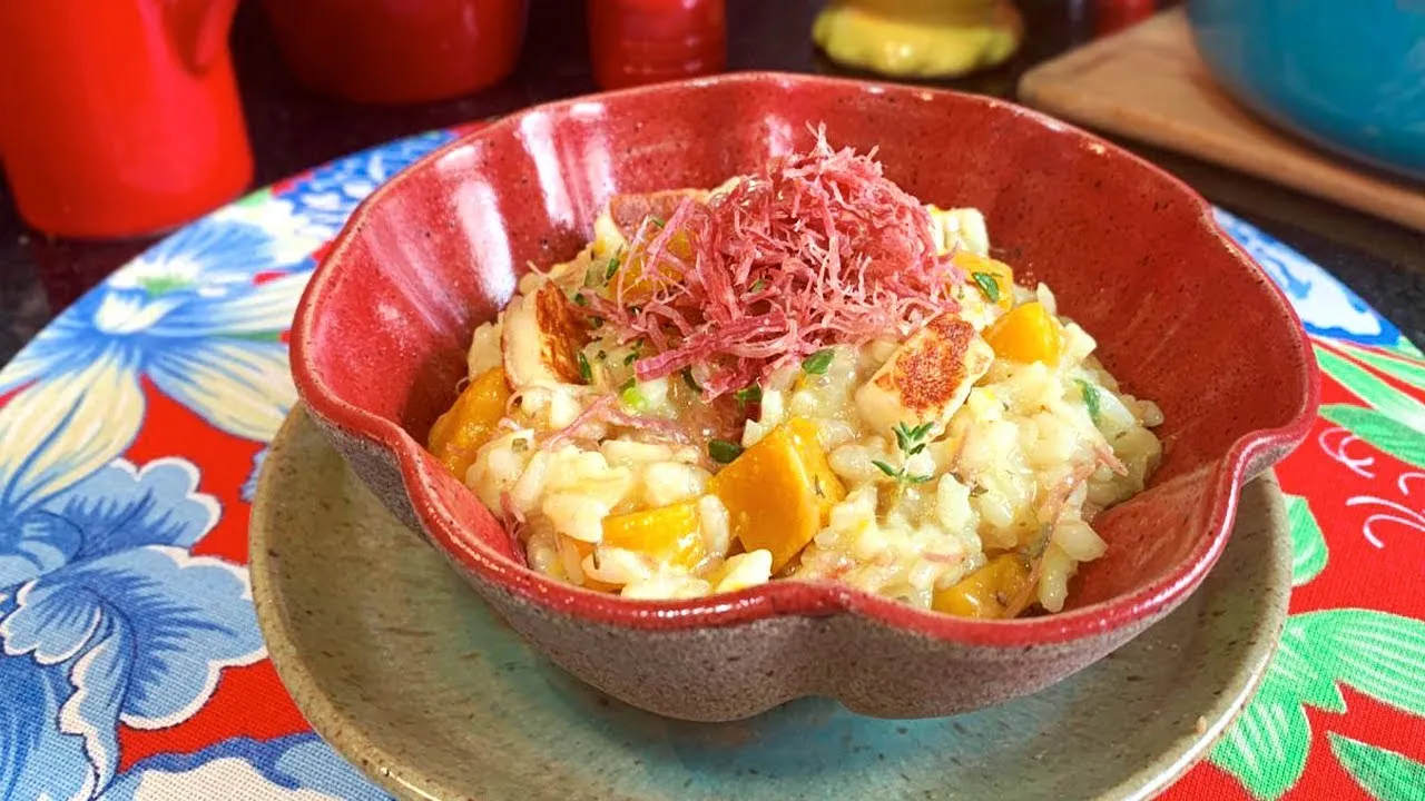 Risoto de Abóbora com Queijo: Receita Cremosa Passo a Passo