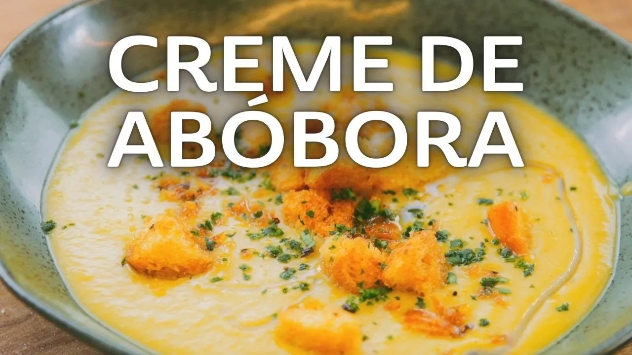 Creme de Abóbora com Gengibre: Receita Fácil Passo a Passo